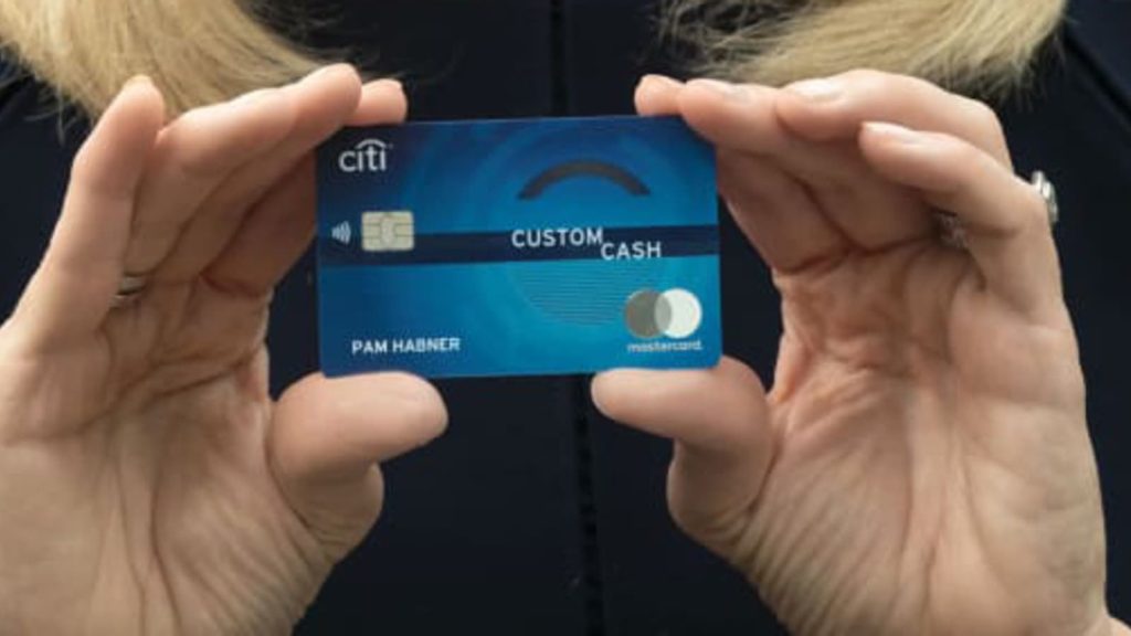 Citi custom Cash card